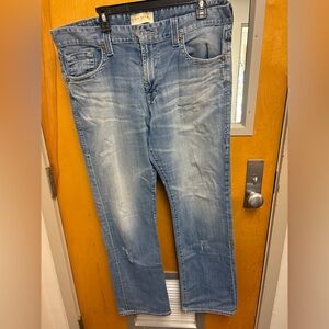 Big Star Straight Jeans in Faded Blue